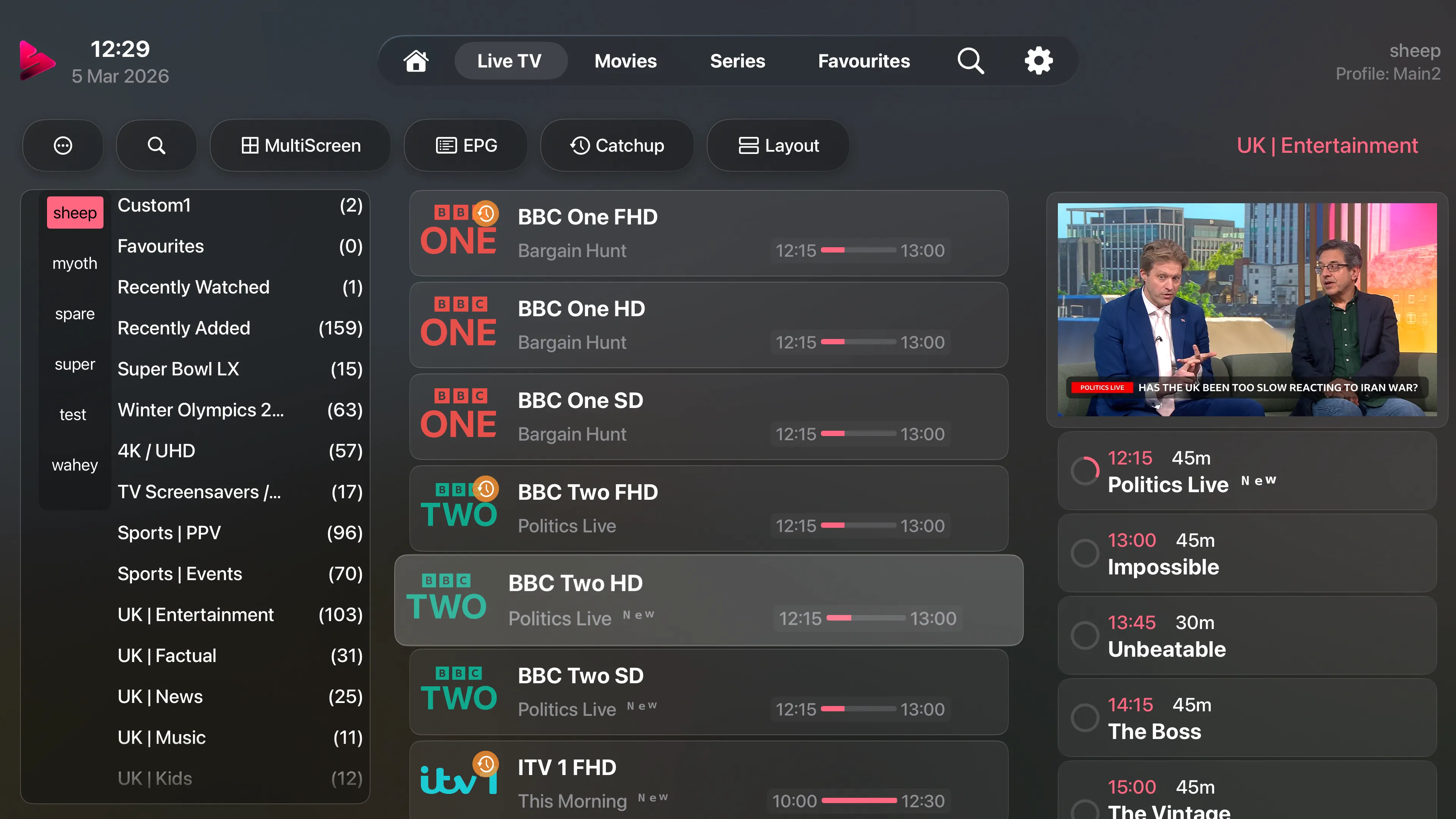 Apple TV Channels