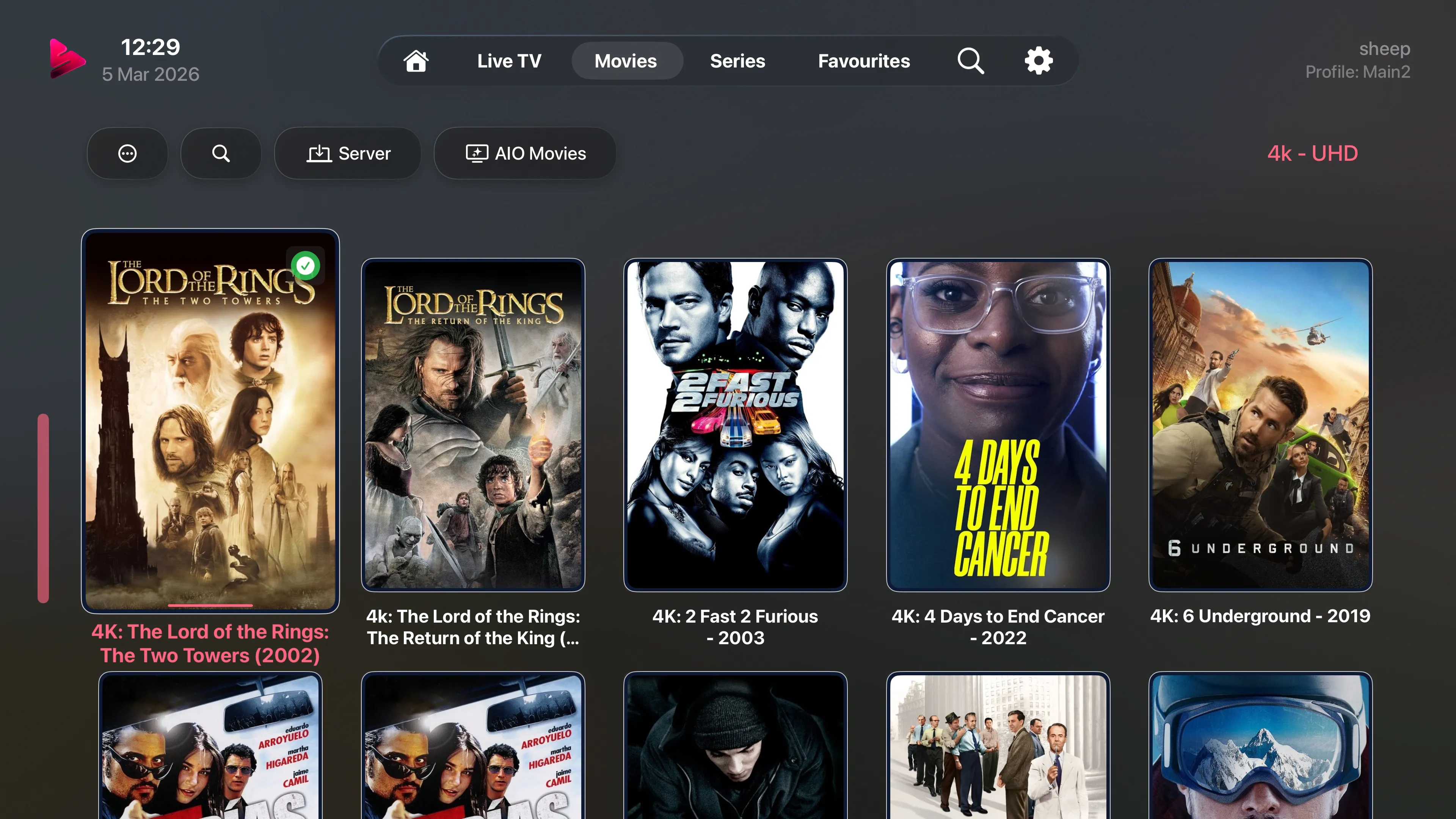 Apple TV Movies