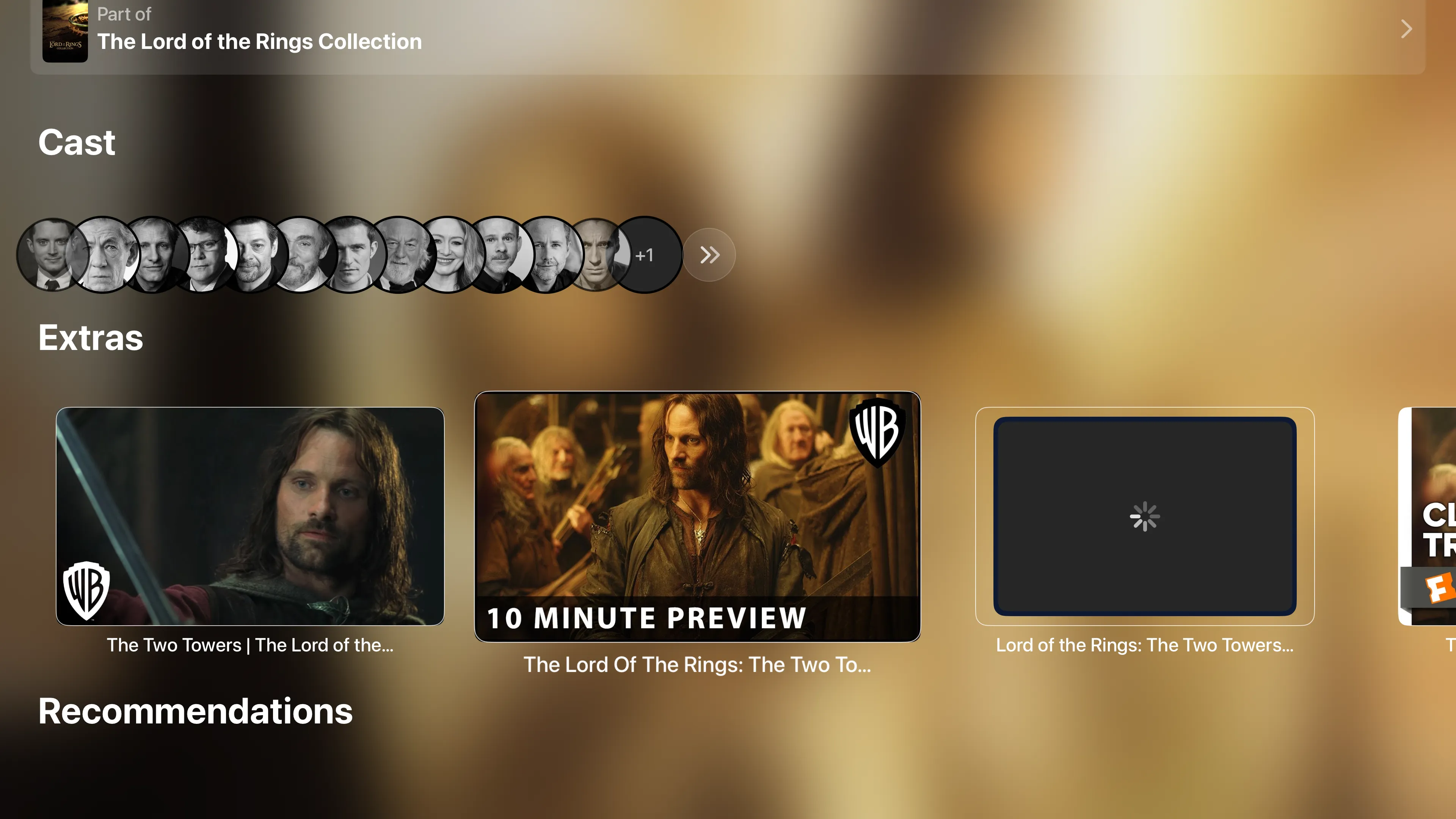 Apple TV Movie Library